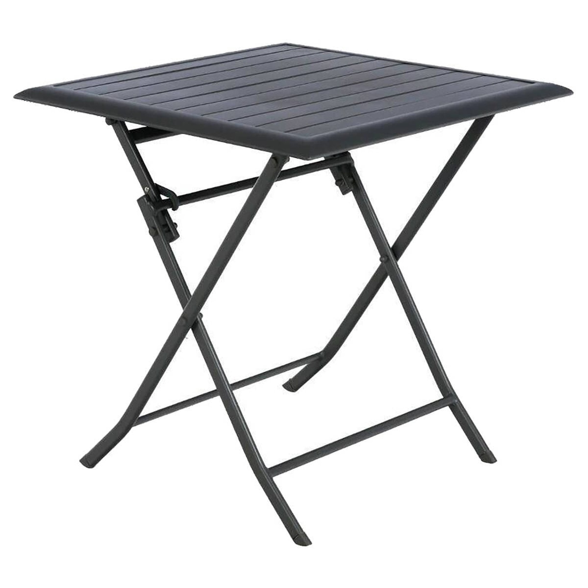 Mesa "azua" plegable aluminio grafito