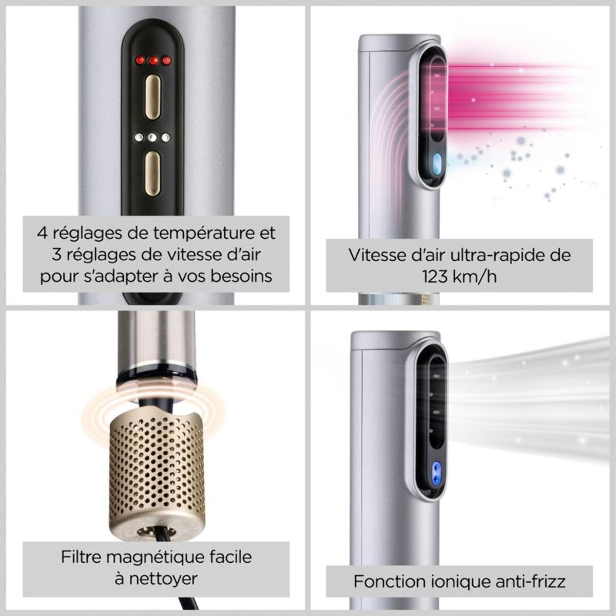 Sèche cheveux BABYLISS Air Wand  AS6555E- Edition limitée