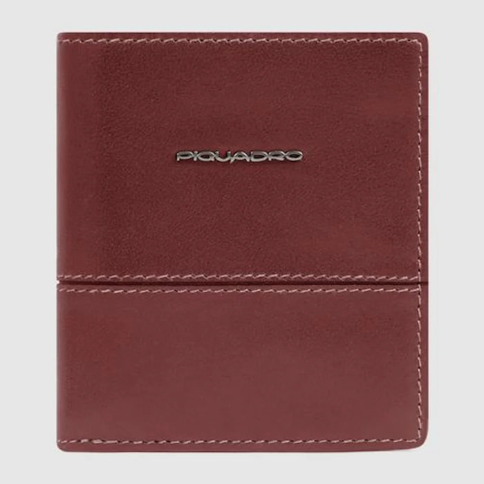 Piquadro Porta carte di credito in pelle schermato con protezione RFID