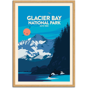 Affiche - Glacier Bay National Park - Studio Inception