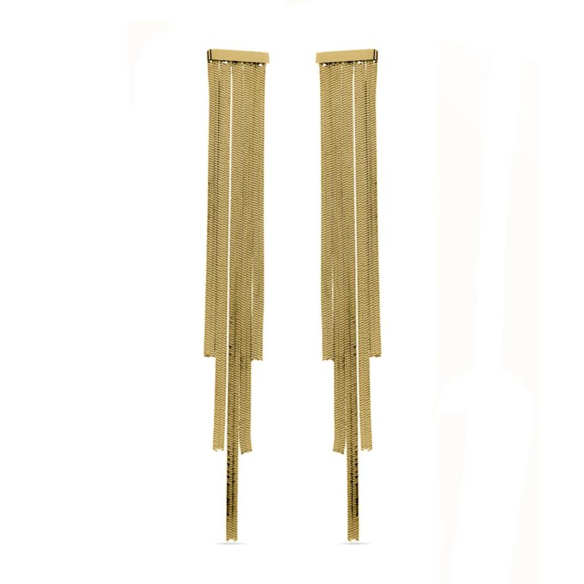 Pendientes Lux by Lux acabados oro 18k