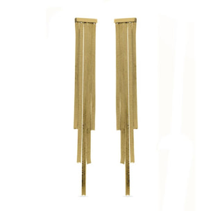 Pendientes Lux by Lux acabados oro 18k