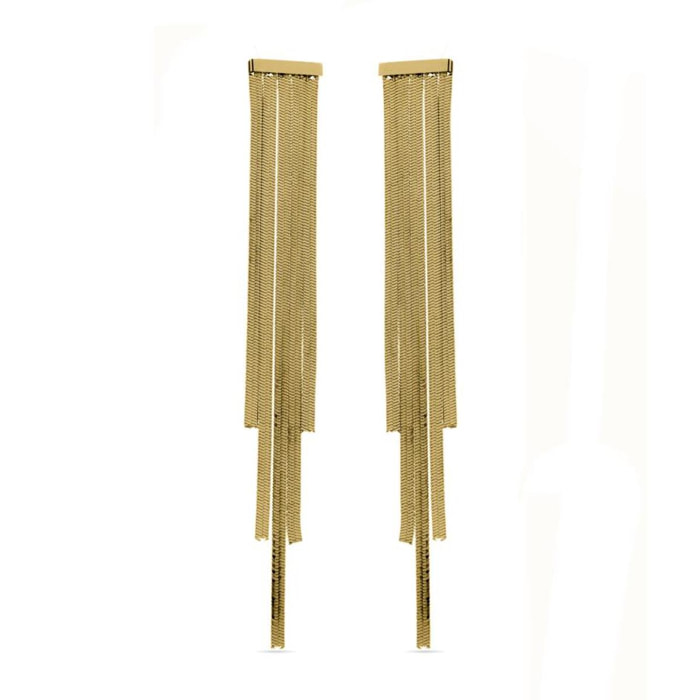 Pendientes Lux by Lux acabados oro 18k