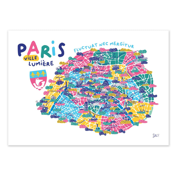 Affiche - Paris - Sté!