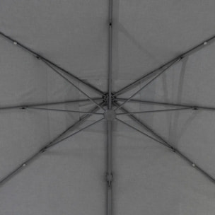 Parasol déporté "Suenyo" Sunbrella® blé 4x3m