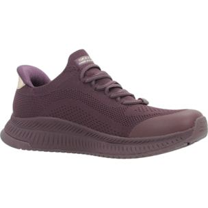 Sneakers De  Mujer Slip-ins Bobs Squad 4 Dire Step Burdeos