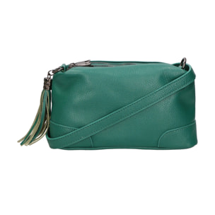 Borsa a mano da donna - Modello Lidia - Vera pelle - 25.0 x 14.0 x 10.0 cm