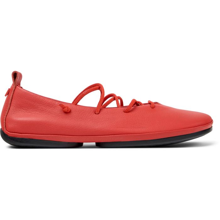 Bailarinas - CAMPER Right Nina - Rojo - Cuero liso