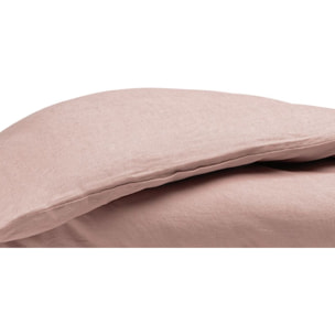 Housse De Couette 100% lin lavé Rose Nude