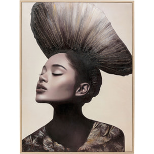 Tableau Frame Aesthetic femme gauche 90x120cm Kare Design