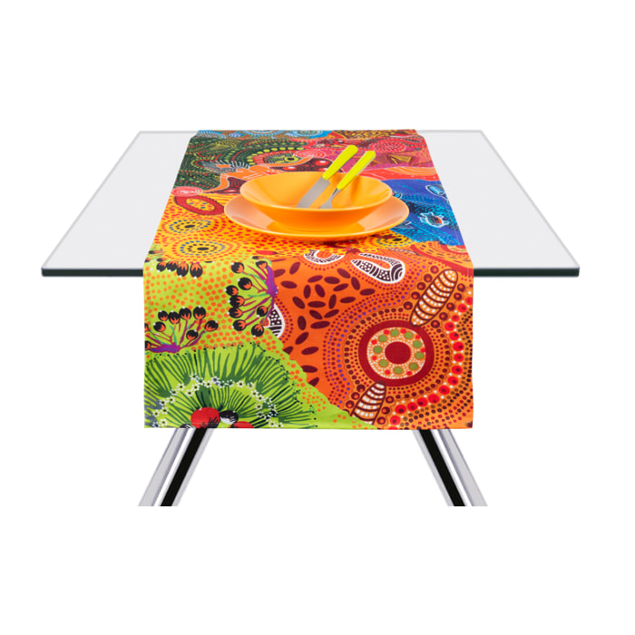 Runner 45x140 Excelsa – Aboriginal Multicolore