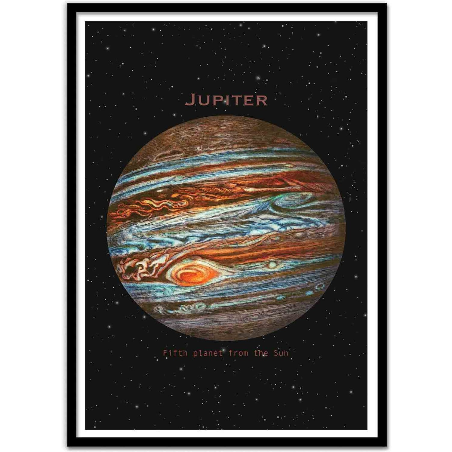Affiche - Jupiter - Terry Fan