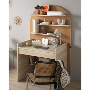 Pack chambre bébé évolutif – lit bébé 120x60 transformable en 90x190 + commode à langer évolutive en bureau