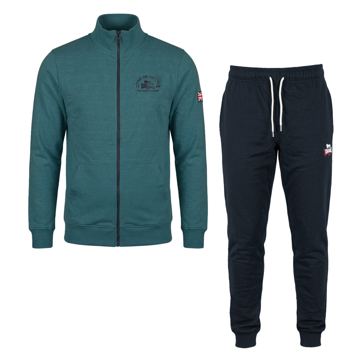 Tuta Uomo LONSDALE Cotone Primavera Full Zip