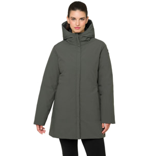 Parka NAKEELA acolchada impermeable verde