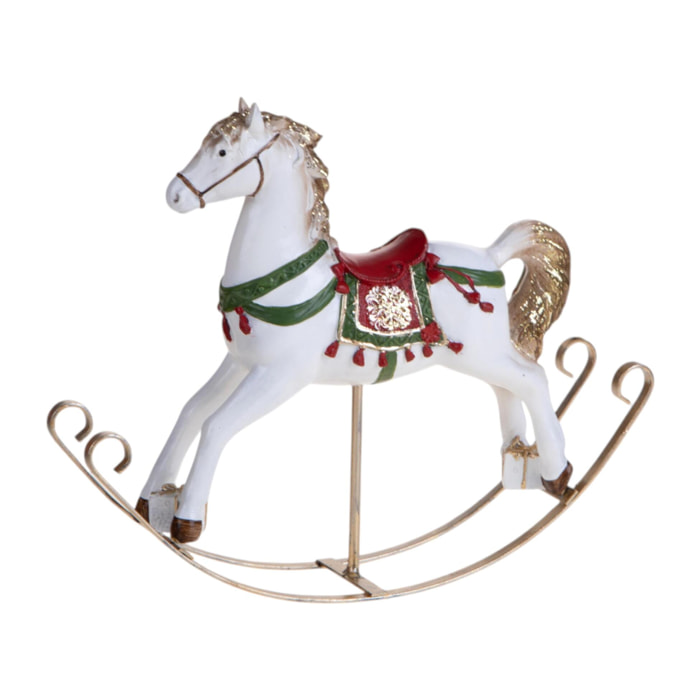 Cavallo a dondolo - Pezzi 2 - 25xH23x7cm - Bianchi Dino SpA