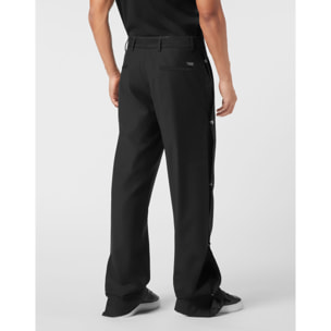 PHILIPP PLEIN Pantalones de pata ancha MONOGRAM