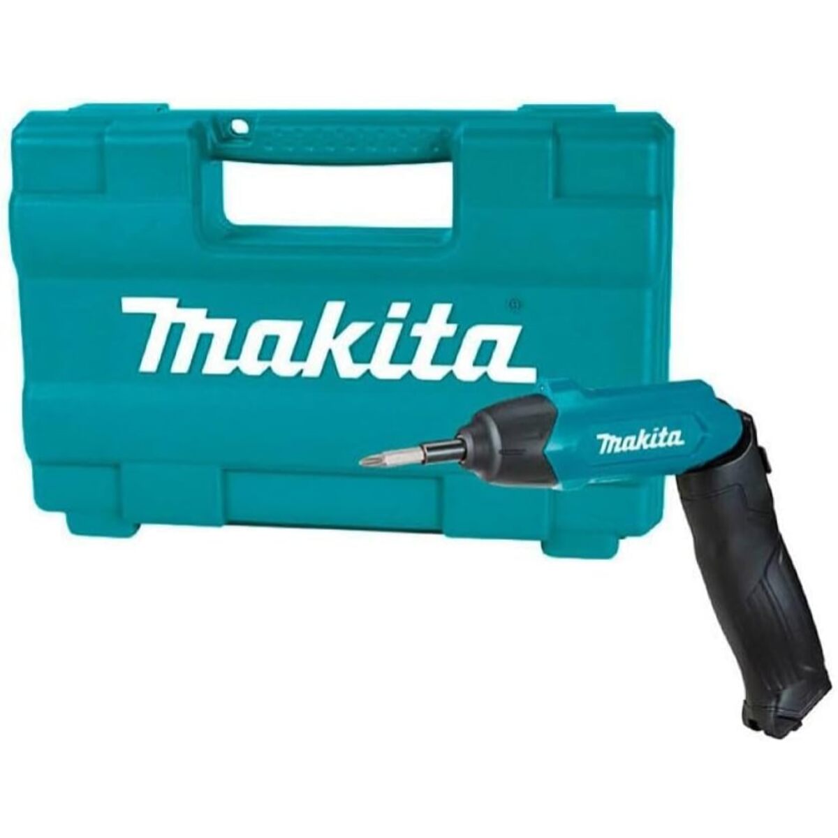 Tournevis 3,6 V 4,5 Nm - MAKITA - avec batterie (intégrée) - chargeur - coffret - DF001DW