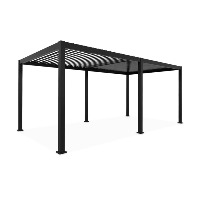 Pergola bioclimatique – Triomphe – 3x6m. aluminium. à lames orientables