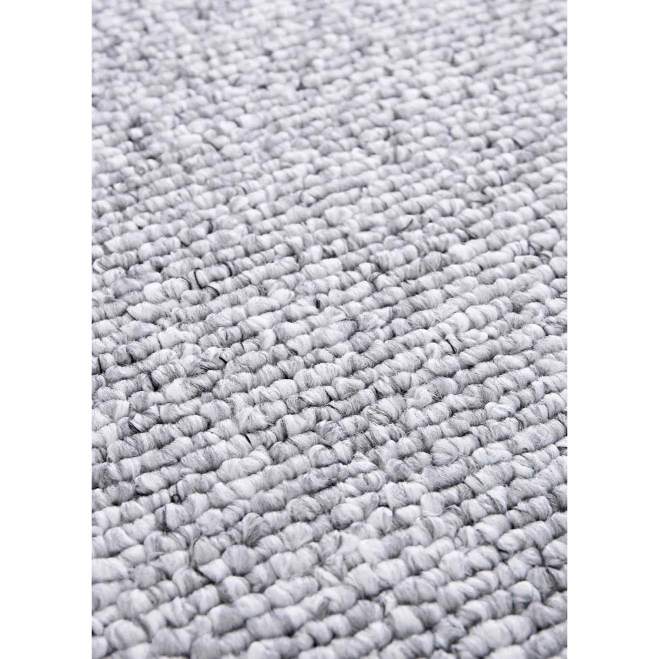 PETRA Alfombra lavable tejido en bucle en plata, varias medidas disponibles.