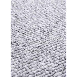 PETRA Alfombra lavable tejido en bucle en plata, varias medidas disponibles.