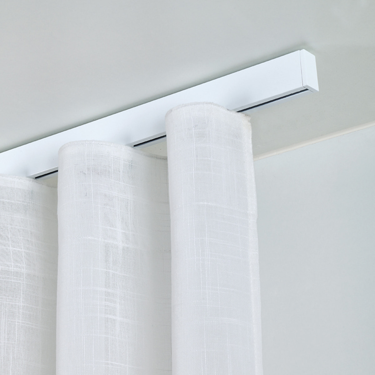 Cortina de cinta LINUM XXL Blanco