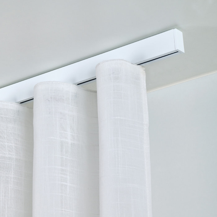 Cortina de cinta LINUM XXL Blanco