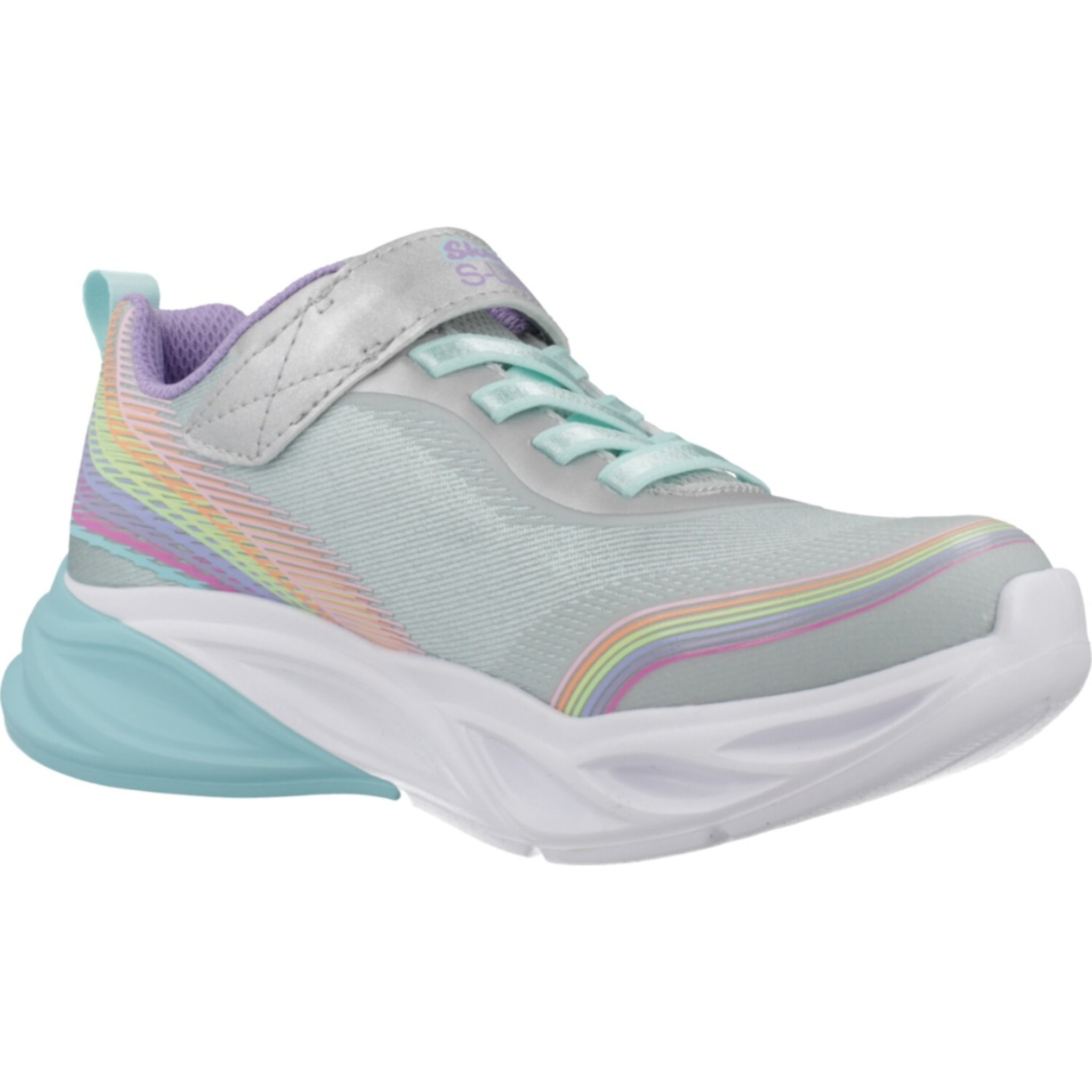 Zapatillas Niña Cosmic Glow Rainbow Azul