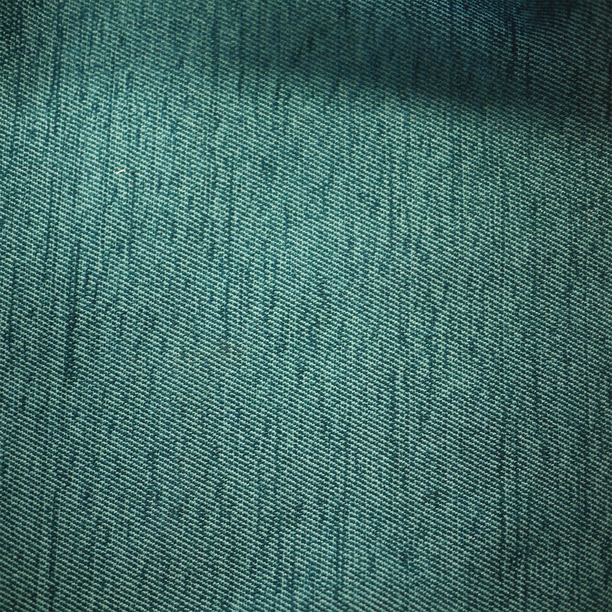 Tissu uni non feu M1 en velours fiore - Bleu Canard