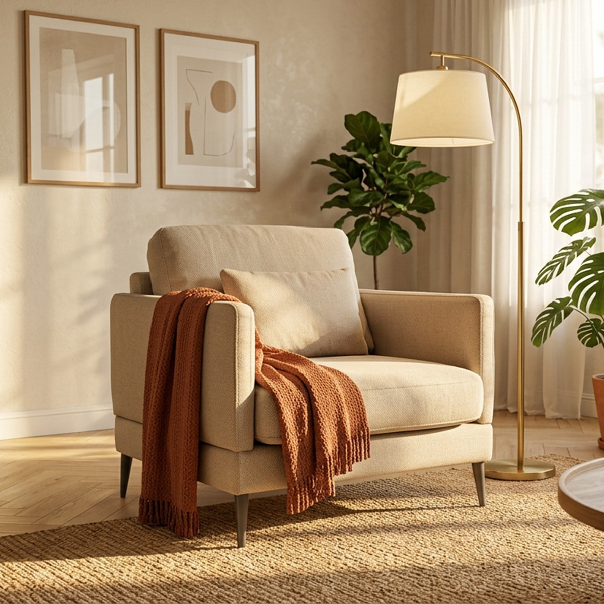 Fauteuil Splendido Tissu - 1 Place