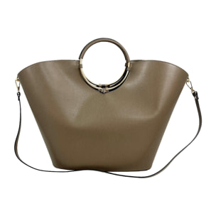 Bolso de mano Cheval Firenze Clara Gris Pardo