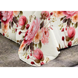 Trapunta Invernale 300gr Diadema Fantasia Floreale D14