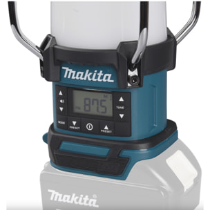 Radio con linterna inalámbrica MAKITA led 14,4/18v li-ion - Sin batería ni cargador - DMR055