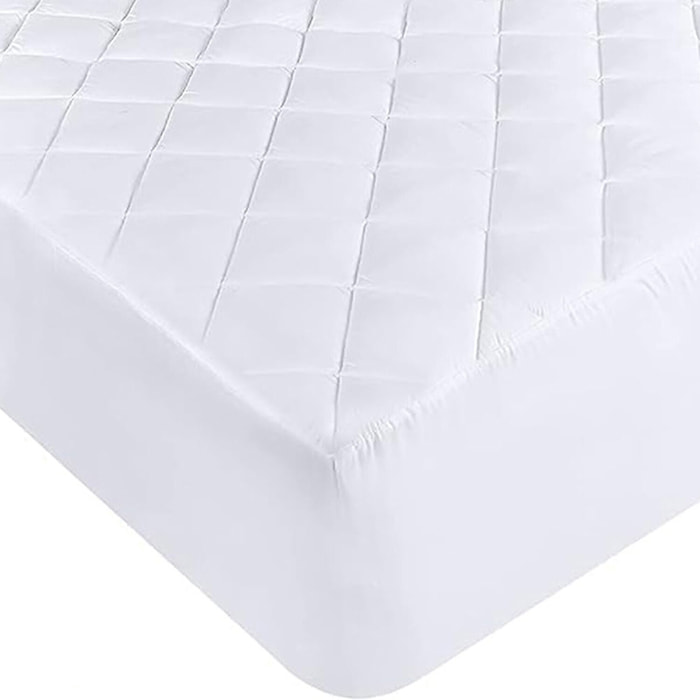 Protege matelas 100%polyester 75gsm quilte