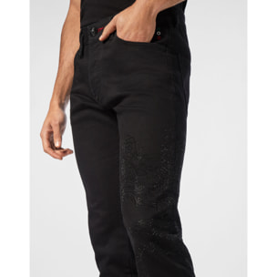 PHILIPP PLEIN Vaqueros de corte recto DRAGON