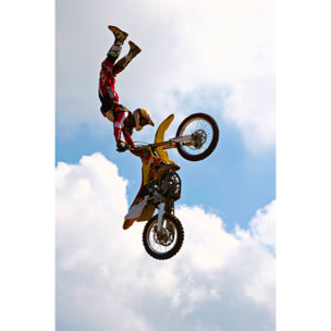 Tableau moto motocross  Toile imprimée