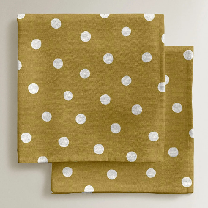 Pack de 2 serviettes 0120-174 100% coton 45x45 cm