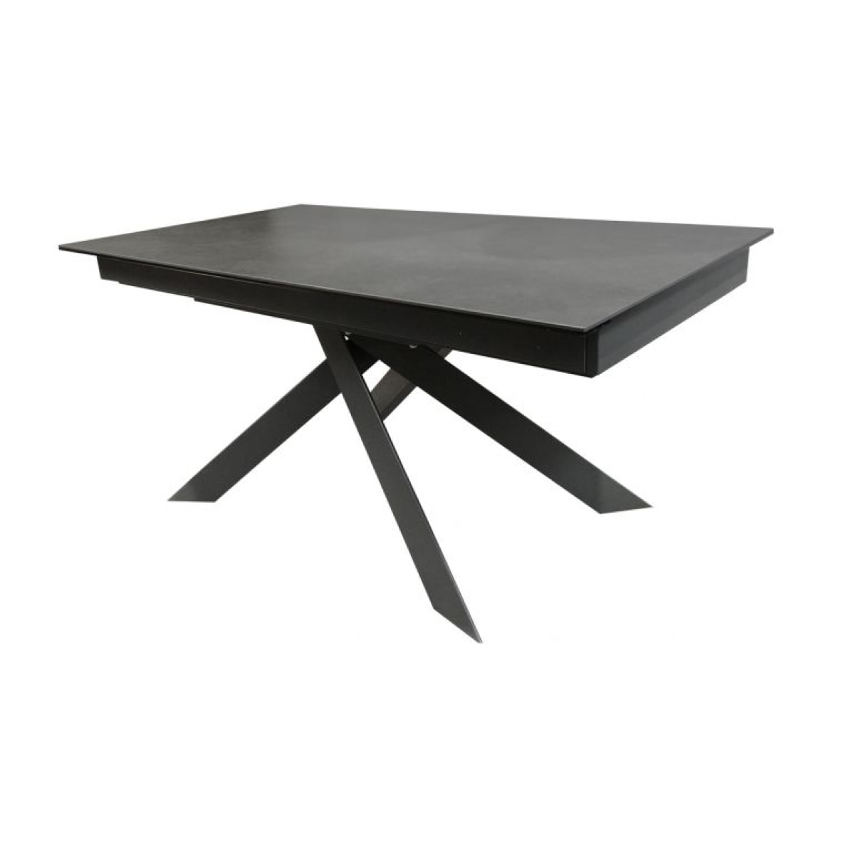 Table extensible céramique gris anthracite 160/240 cm - SPIDER