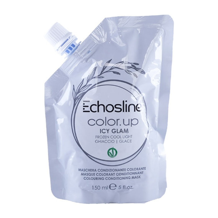 ECHOSLINE Color Up Vegan Maschera Condizionante Colorante Ghiaccio 150ml