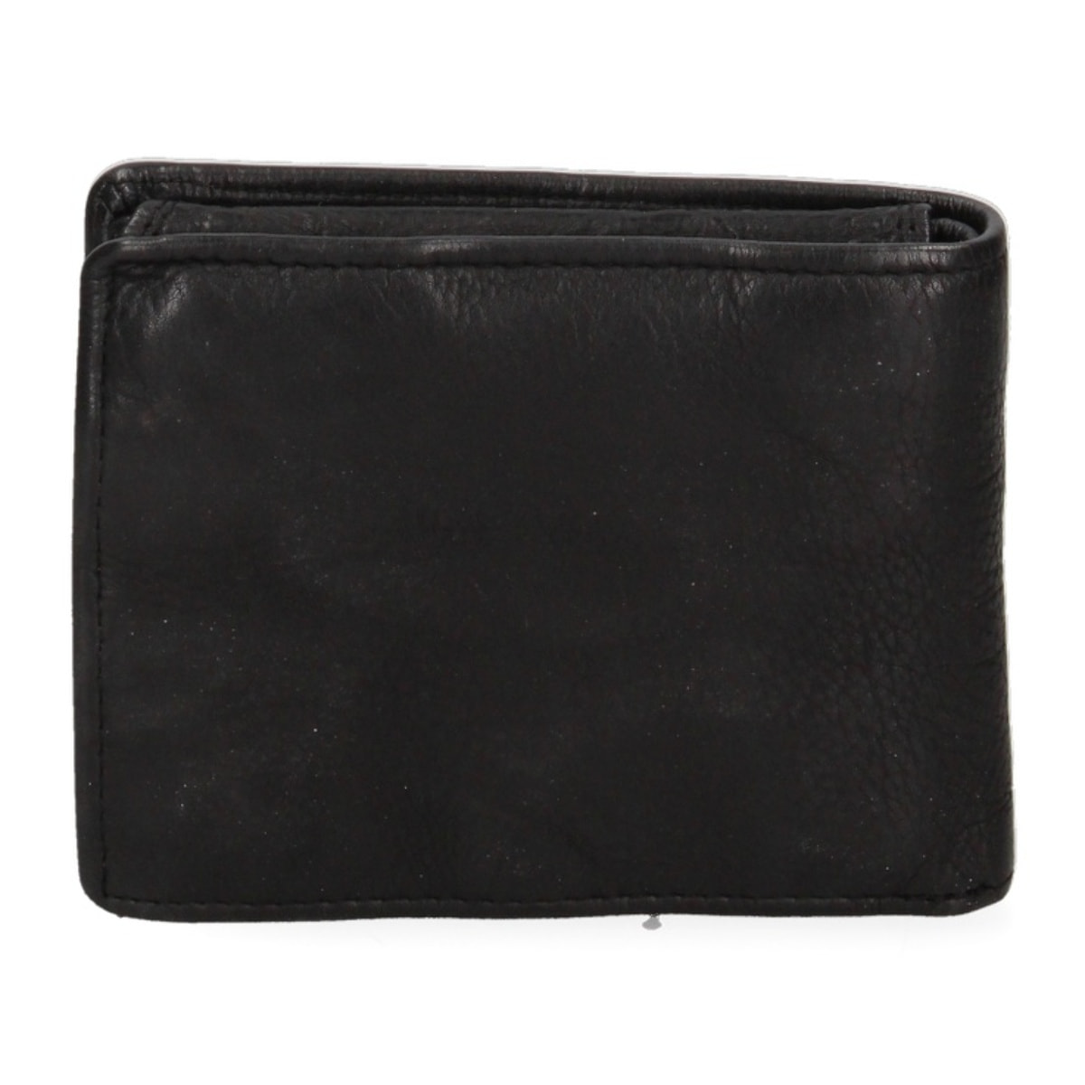 Portafoglio da uomo in vera pelle - Modello False - Casual - 12.0 x 9.0 x 2.0 cm