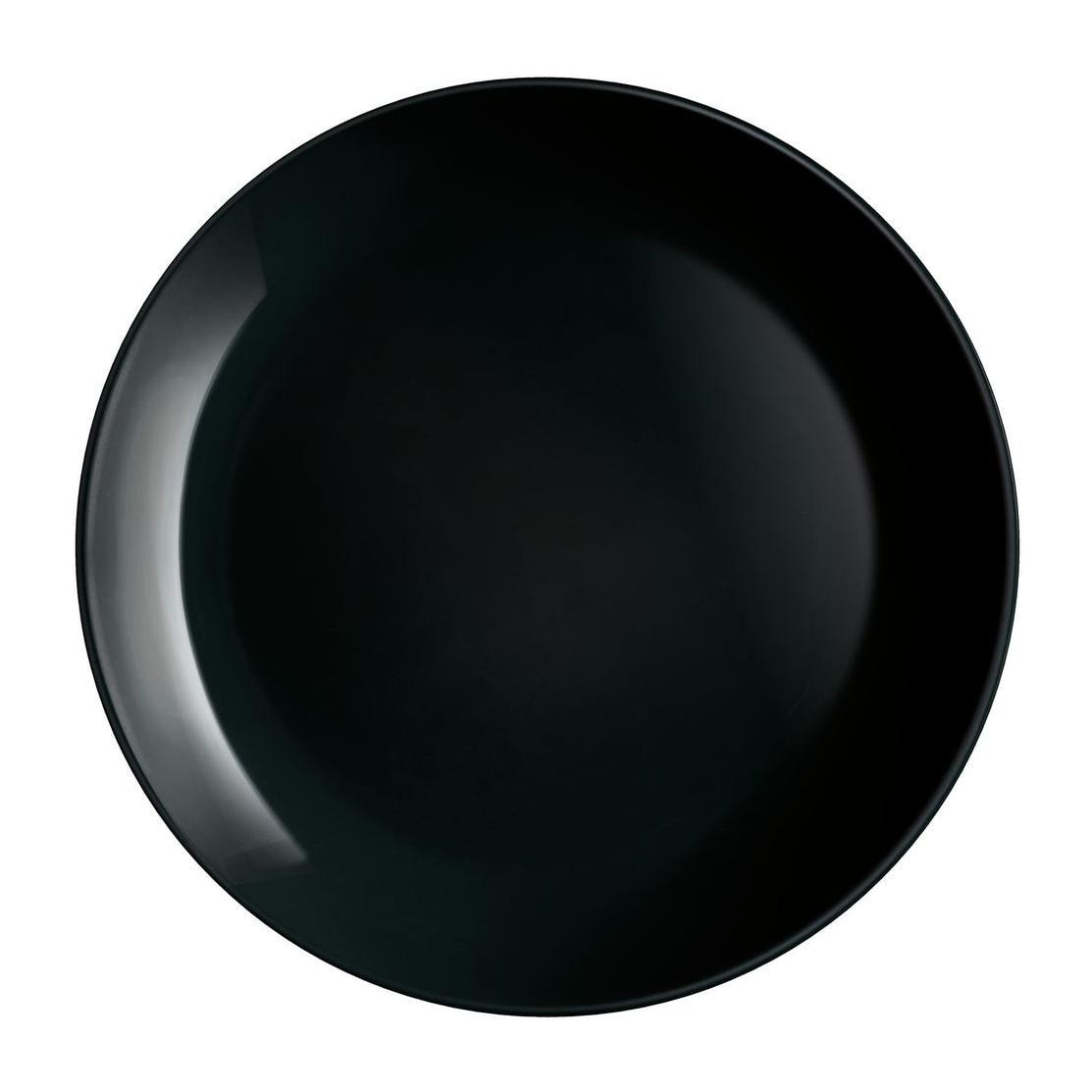 Assiette noire 27 cm Diwali - Luminarc