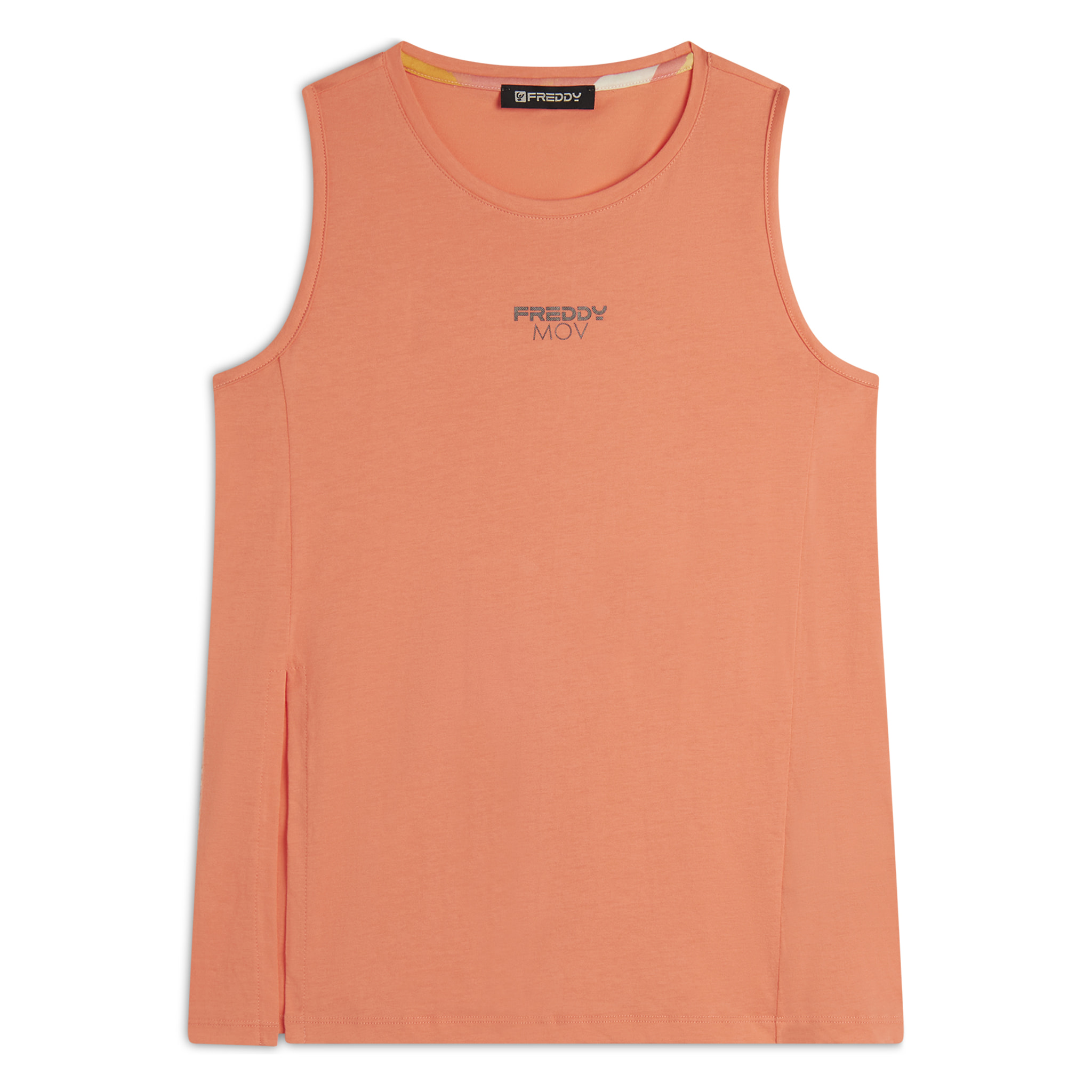 Canotta Regular Fit con Apertura Laterale