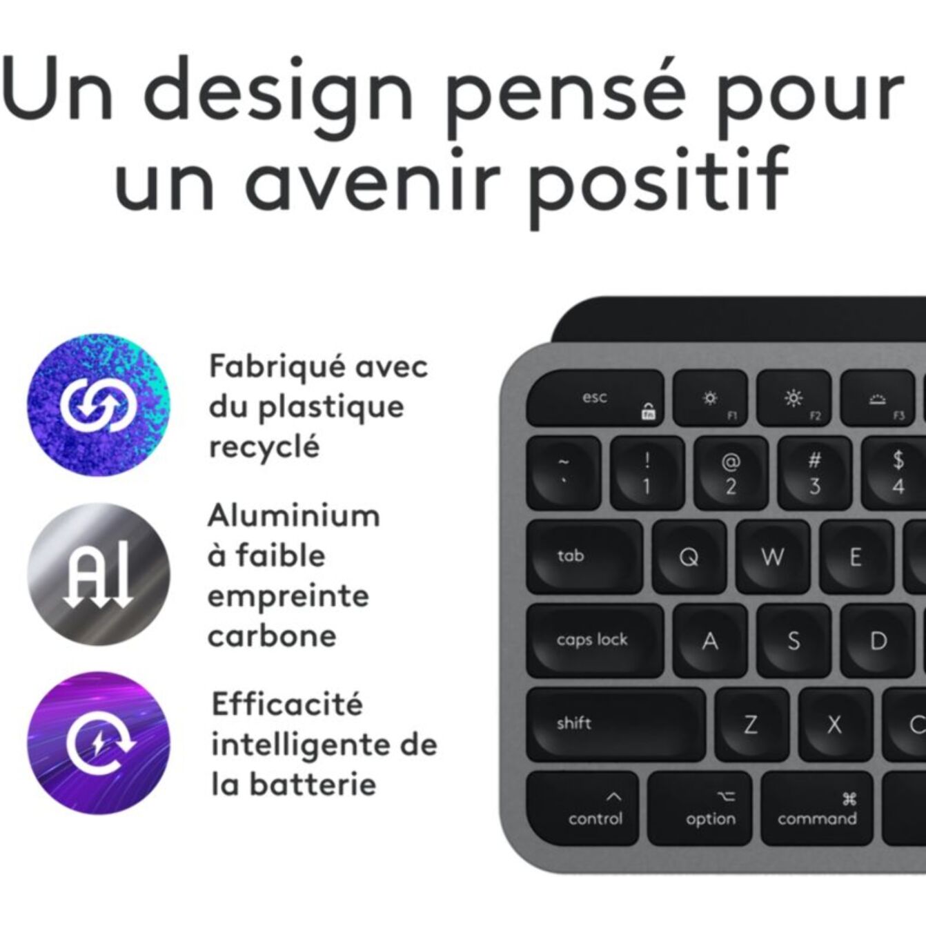 Clavier + Souris LOGITECH MX Keys S Combo for Mac