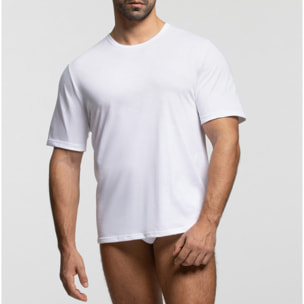 T-Shirt girocollo in cotone organico Cotton Planet vestibilità comfort