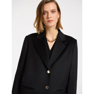 Elena Mirò - Cappotto in lana - Nero