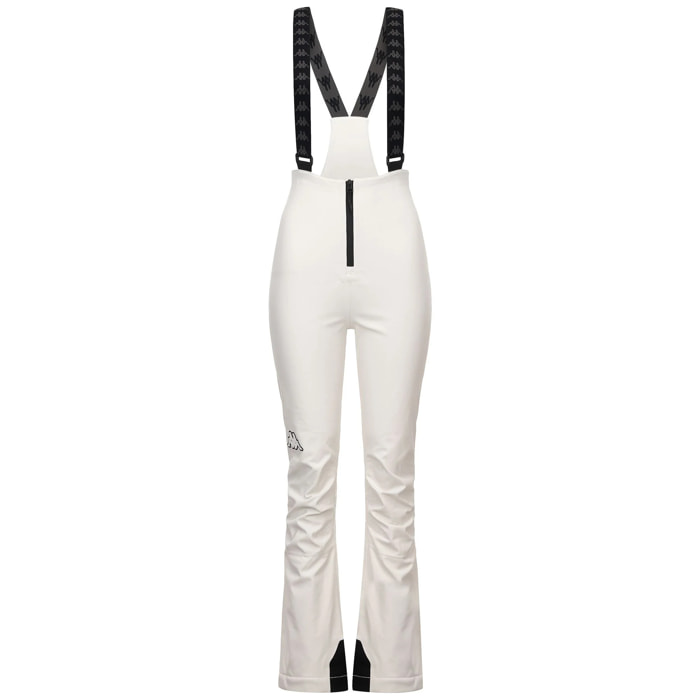 Kappa - Pantaloni Donna Bianco - 8Cento 846