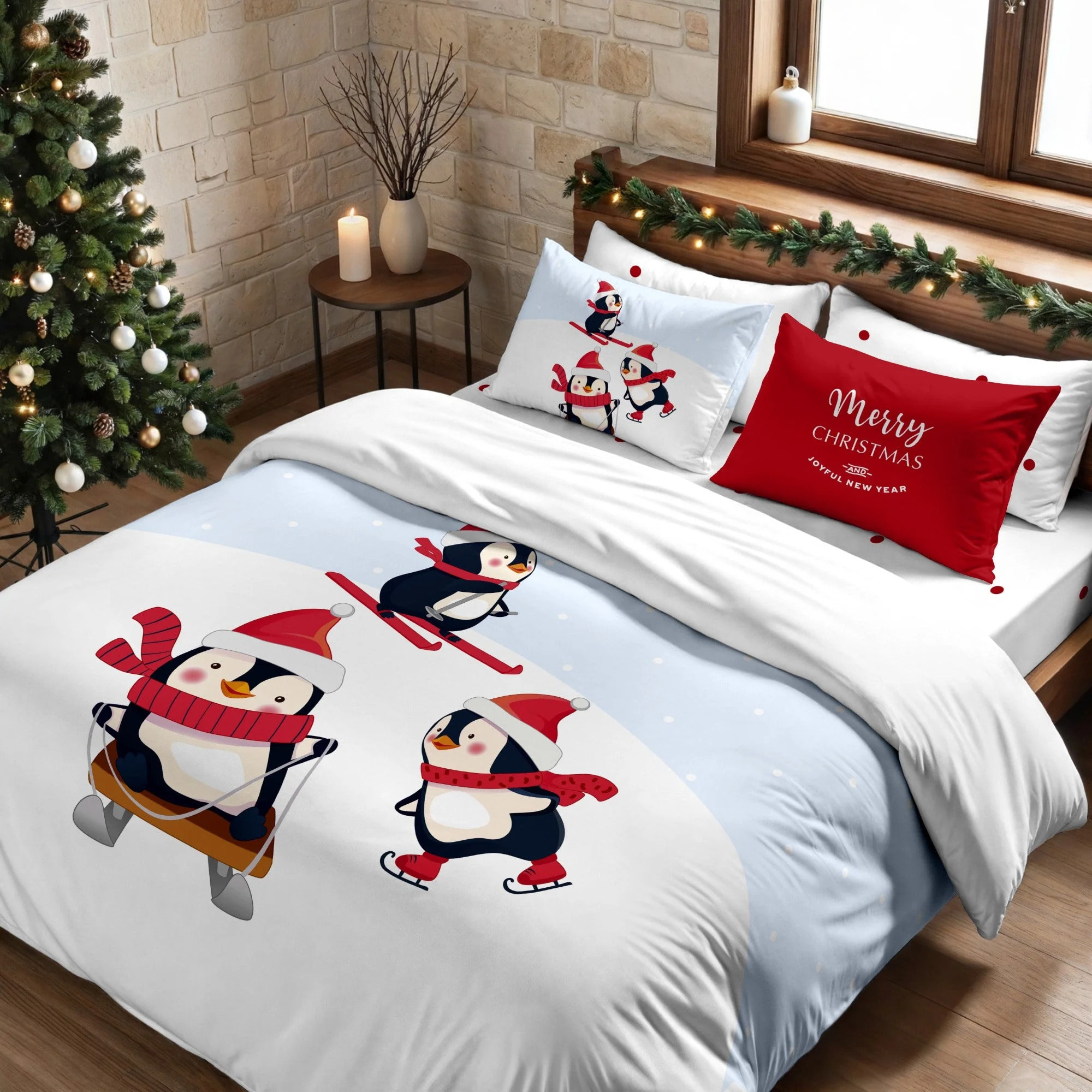 Housse de couette avec boutons-pression Laponia 56