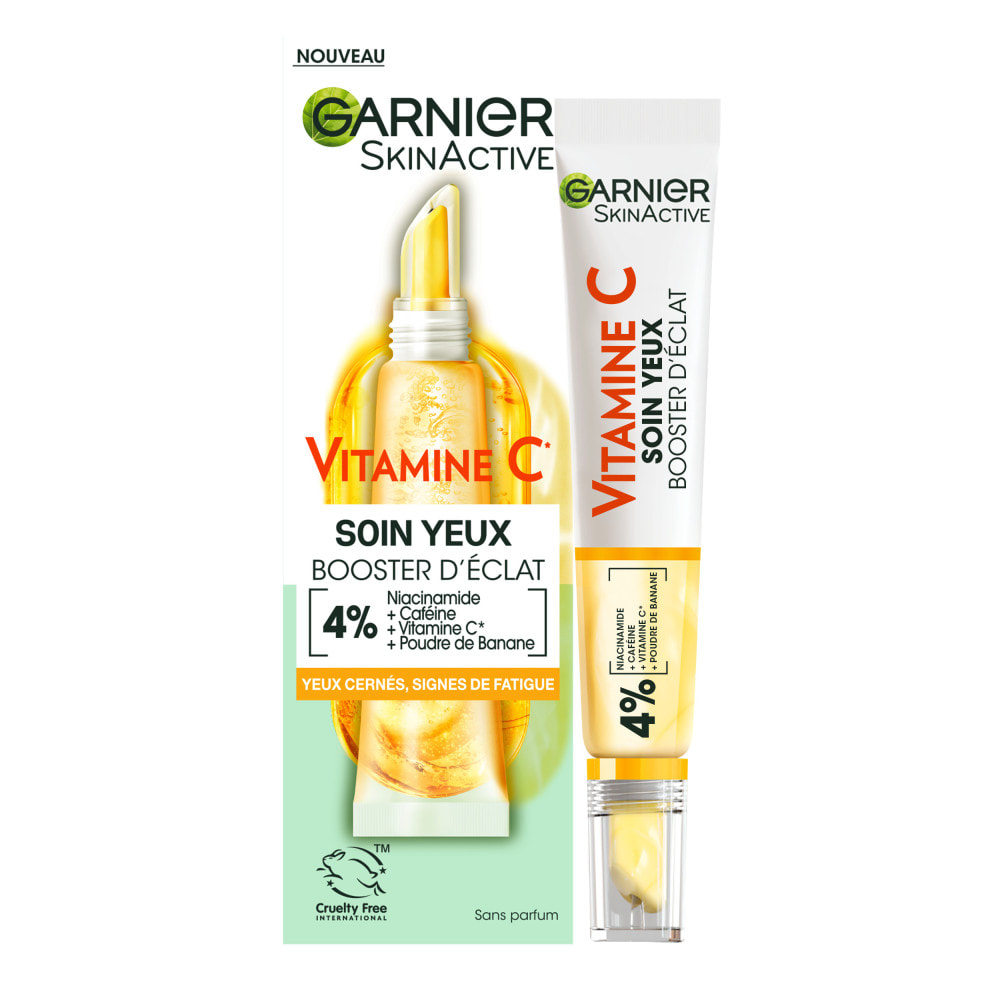 Garnier SkinActive Vitamine C Soin yeux Booster d'Éclat 15mL