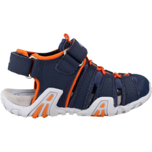 Sandalias Niño de la marca GEOX  modelo SANDAL KRAZE A NARANJA