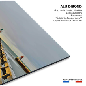 Tableau capbreton glassy sous estacade Tableau alu Dibond